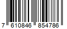 Barcode 7610846854786
