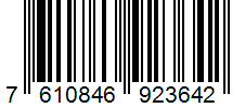 Barcode 7610846923642