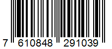 Barcode 7610848291039