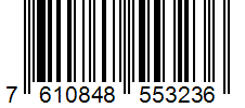 Barcode 7610848553236