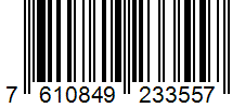 Barcode 7610849233557