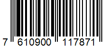 Barcode 7610900117871