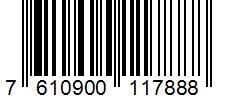 Barcode 7610900117888