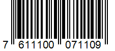 Barcode 7611100071109