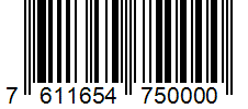 Barcode 7611654750000
