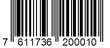Barcode 7611736200010