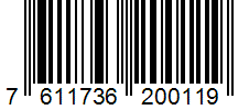Barcode 7611736200119