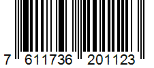 Barcode 7611736201123