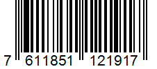 Barcode 7611851121917