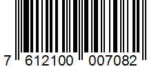 Barcode 7612100007082