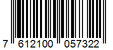 Barcode 7612100057322
