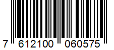 Barcode 7612100060575