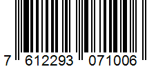 Barcode 7612293071006