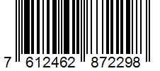 Barcode 7612462872298