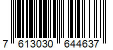 Barcode 7613030644637