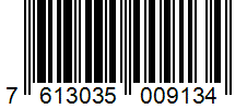 Barcode 7613035009134