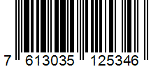kod kreskowy ean 7613035125346
