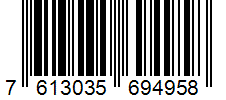 Barcode 7613035694958