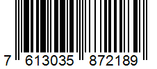 Barcode 7613035872189
