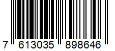 Barcode 7613035898646