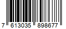 Barcode 7613035898677