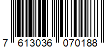 Barcode 7613036070188