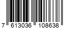 Barcode 7613036108638