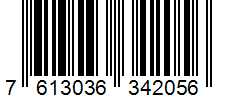 Barcode 7613036342056