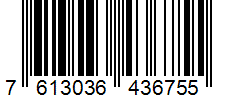 Barcode 7613036436755