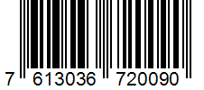 Barcode 7613036720090