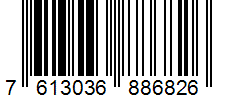 Barcode 7613036886826