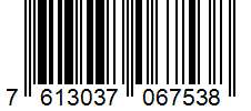 Barcode 7613037067538