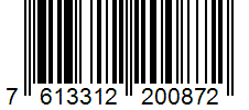 Barcode 7613312200872