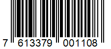 Barcode 7613379001108