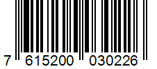 Barcode 7615200030226