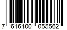 Barcode 7616100055562