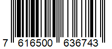 Barcode 7616500636743