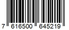 Barcode 7616500645219