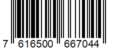 Barcode 7616500667044