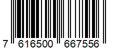 Barcode 7616500667556