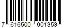 Barcode 7616500901353