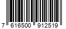 Barcode 7616500912519