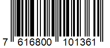 Barcode 7616800101361