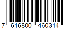 Barcode 7616800460314