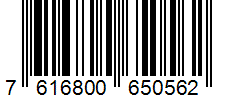 Barcode 7616800650562
