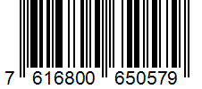 Barcode 7616800650579
