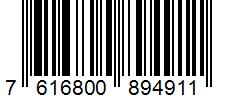 Barcode 7616800894911