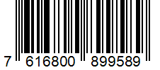 Barcode 7616800899589