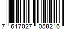 Barcode 7617027058216