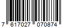 Barcode 7617027070874